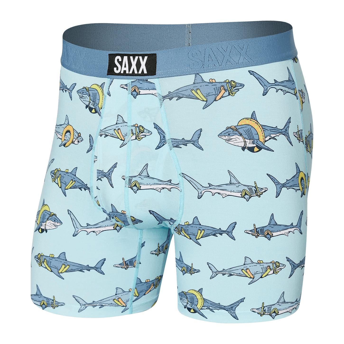 Saxx Men's Underwear Pool Shark/Seaglass / Small Saxx Ultra Boxer Brief